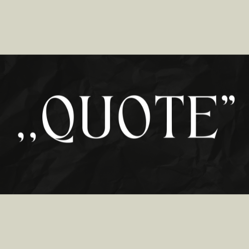 QUOTE